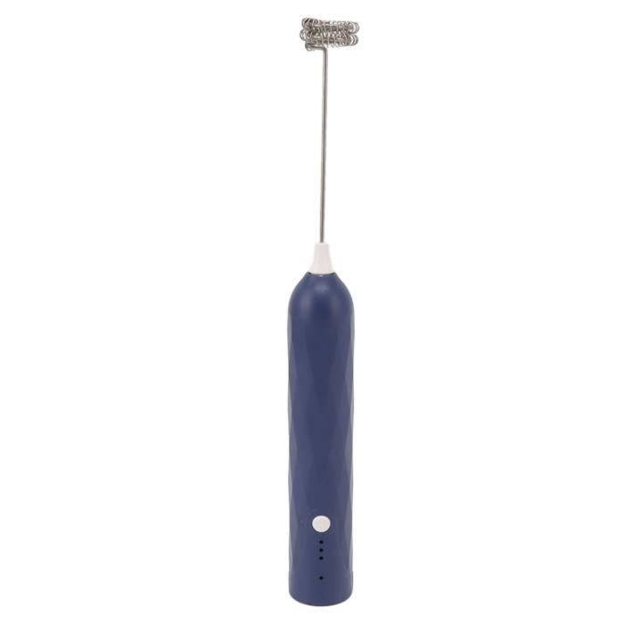 Mousseur à Lait électrique Sans Fil - Mini Fouet Pour Café, Chocolat, œufs - 3 Vitesses, Rechargeable USB, Couleur Abricot