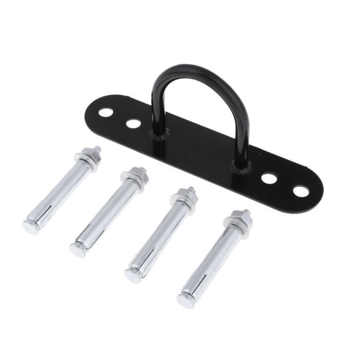Lot de 5 supports de clôture pour corde – Support de support en acier robuste | Matériel d'installation facile pour quais, escaliers, terrasses, balustrades, fixations de cordes jusqu'à 5,1 cm Lot de 5 supports de clôture pour corde – Support de support en acier robuste | Matériel d'installation facile pour quais, escaliers, terrasses, balustrades, fixations de cordes jusqu'à 5,1 cm