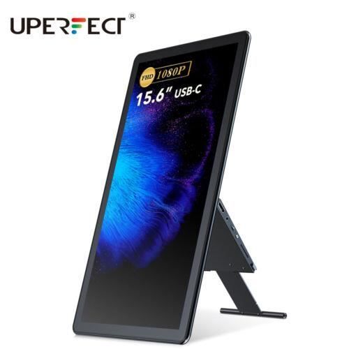 Moniteur Portable à Écran Tactile USB C, 15,6 FHD 1920x1080 Moniteur Écran IPS Mode Vertical et Horizontal - Informatique