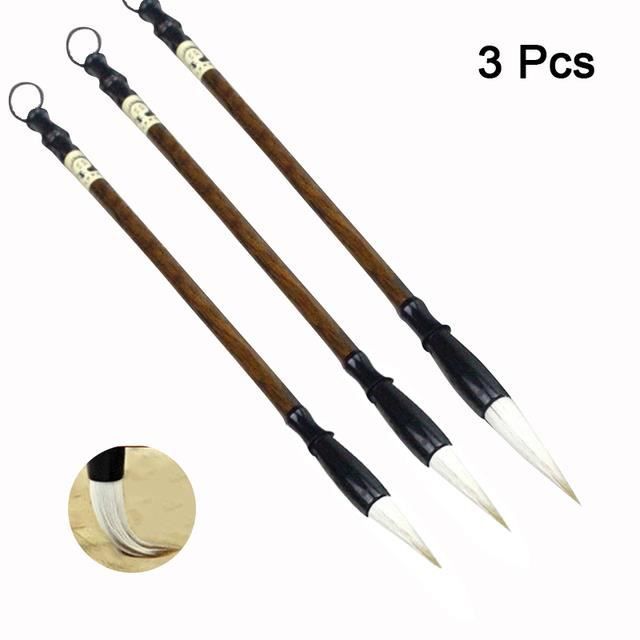 Lot De 6 Pinceaux De Calligraphie Chinoise, Piston Remplir Stylo De Pinceau Encre Pour Kanji Japonais Dessin A L Encre De Chine 3757792484 L Nopad