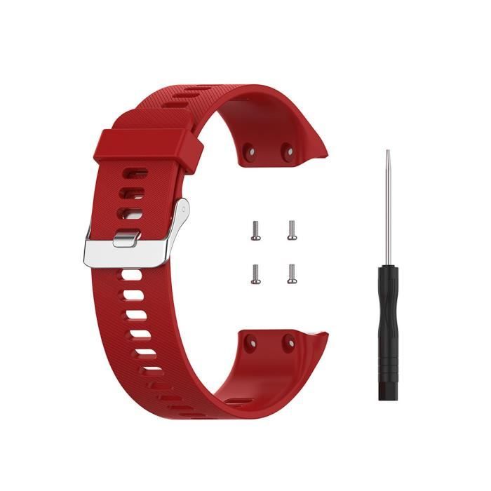 CONNECTEUR DE BRACELET red For Forerunner 30 Bracelet de montre