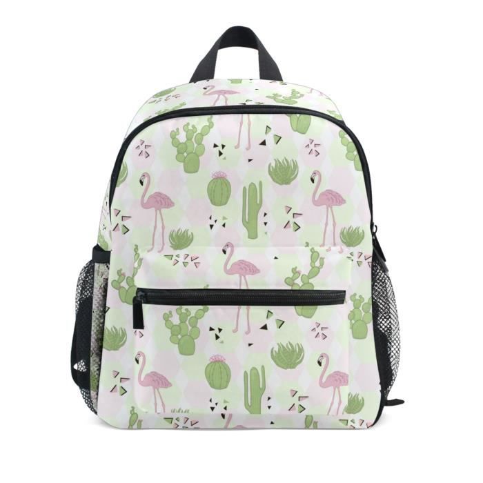 5 Sac d cole Flamingo pour enfants cartable tanche de styliste