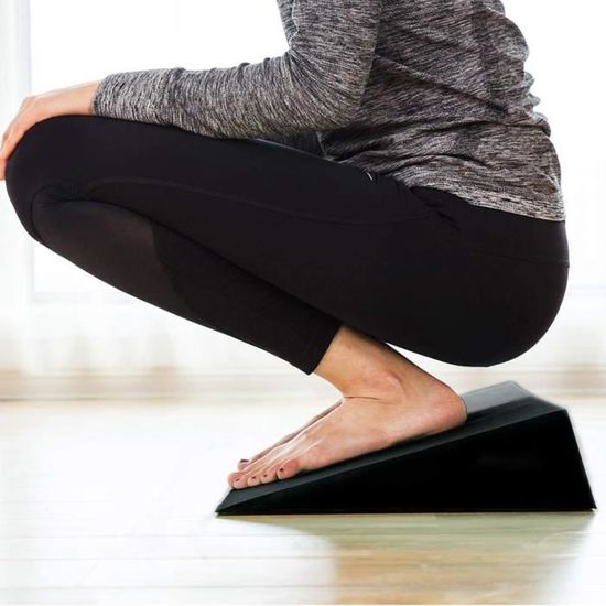 Lot De 2 Cales De Squat En EVA Kafei - Planche D'inclinaison Réglable - Pour Squats Profonds, étirements Mollets