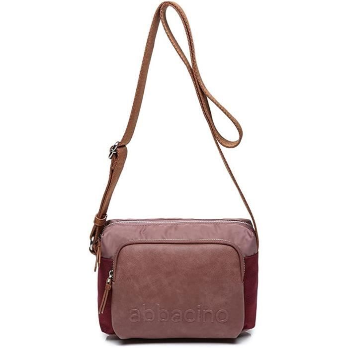 Abbacino Sac a bandouliere en materiaux recycles Achat Vente