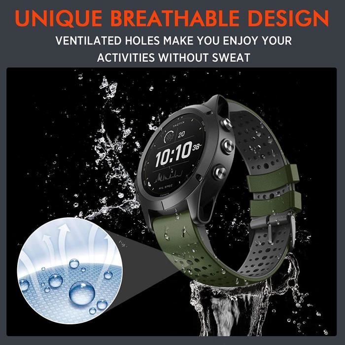 Bracelet fenix deals 6 pro