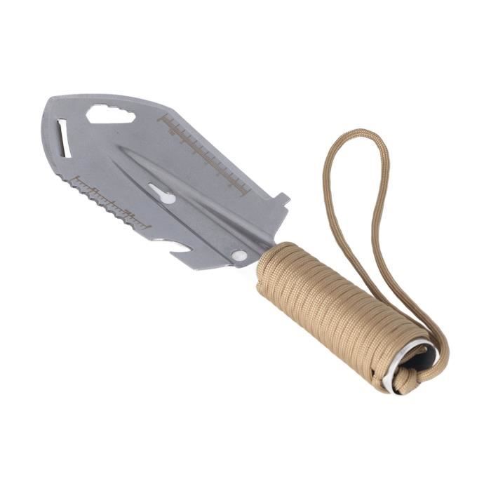 Truelle Qualité Professionnelle Truelle Triangulaire 15cm - Poignée Antidérapante Rouge - Acier Carbone - Am-Tech Truelle Poignée Antidérapante