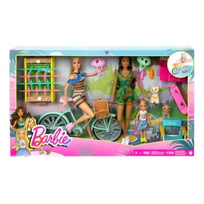 Barbie Poupee Coffret Vacances Cdiscount Jeux Jouets