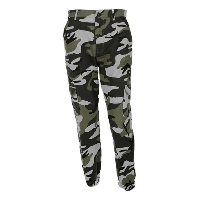 Pantalon clearance femme camouflage