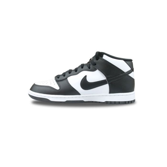 Basket Nike Dunk Mid Panda Fq8784-100 - Blanc - NIKE - Cuir - Mixte -  Cdiscount Chaussures