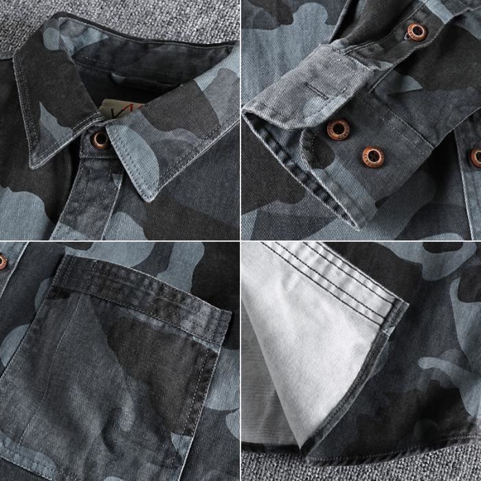 HUK Icon X Camo Chemise à Manches Longues pour Homme