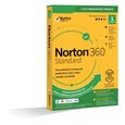 NORTON 360 Standard 10 Go FR 1 Utilisateur 1 Appareil - 12 Mo STD RET ENR MM-2