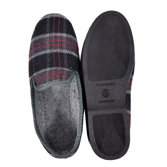 Pantofole Charentaise Uomo OZABI - Premium Con Zip E Pile