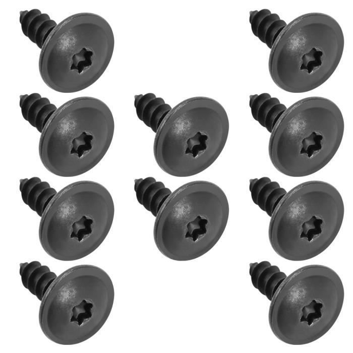 Bostar Lot De 50 Clips Pour Panneau De Porte Scellé Avec Anneau Pour