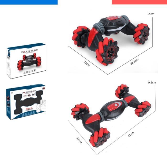 Voiture télécommandée avec montre et manette - Double-Sided Car – Social  Tendances
