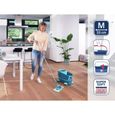 LEIFHEIT Clean Twist M Ergo mobile 52121 Kit de nettoyage sol - Balai à plat lave sol avec housse, seau à essorage facile, roulettes-4