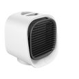 Climatiseur mobile silencieux 3 en 1 – Refroidisseur d'air avec humidificateur – 3 vitesses – Capacité 300 ml