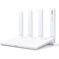 HUAWEI AX3 Routeur WiFi 6 Plus AX3000 2404Mbps/5GHz + 574Mbps/2.4GHz,Double Bande,4 Ports Gigabit WAN/LAN,Contrôle Parental,Confi