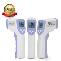 LCC® Multifonctionnel Thermomètre Sans Contact Frontal pour Bébé Enfant et Adulte.32 Group Basse des Donnes, Haut Precision