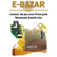 Lecteur de cartouches de jeux - EBAZAR - Switch Lite - Jaune - Prise Jack - HDH-001