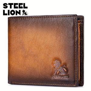 Portefeuille Homme En Cuir Souple Avec Blocage RFID - Poche à Pièce, Multiples Rangements Cartes