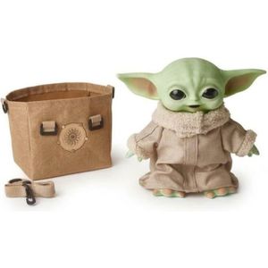 FIGURINE - PERSONNAGE Figurine Lego Star Wars Bébé Yoda 30 cm avec sons et sac - Vert - Pour Enfant