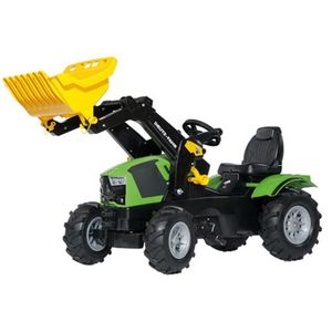 TRACTEUR - CHANTIER Tracteur À Pédales - Rolly Toys - Farmtrac Deutz-F