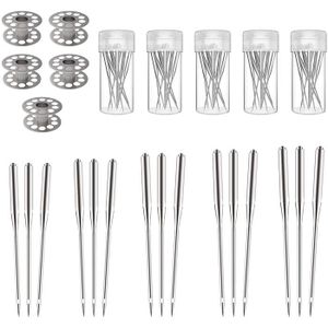 Janome 110//18 aiguilles machine universelles pour Singer 90//14 100Pcs Aiguilles machine /à coudre 75//11 100//16 Varmax tailles 65//9 Bruder
