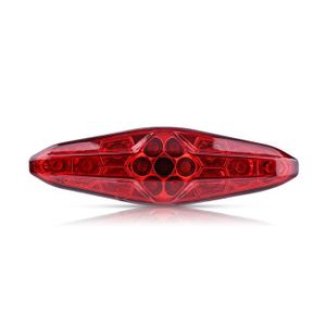 Feu Arrière Moto Dilwe Feu Arrière De Frein De Moto 28 LED Moto ATV Fumée Lampe Frein Plaque D'immatriculation Feu Arriere