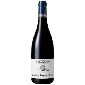 VIN ROUGE Beaune 1er cru Le Bastion Rouge 2020 - 75cl - Chanson - Vin AOC Rouge de Bourgogne - Cépage Pinot Noir