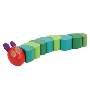 JOUET jouet de chenille affamée 5 pièces ver en bois jouet Hungry Early Education blocs jouet pour puericulture coffret