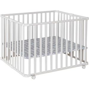 Parc Pour Bebe Lucilee Weiss 76 Cm X 97 Cm Monster Cdiscount Pret A Porter