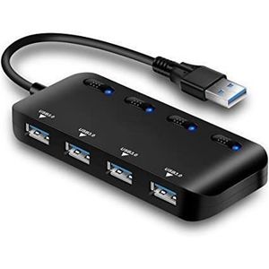 HUB Hub USB 3.0 Multiprise, Multi 4 Ports USB Multiple