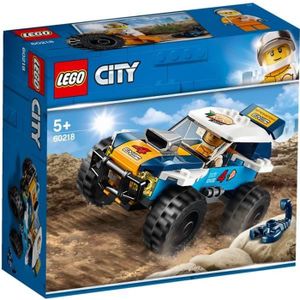 ASSEMBLAGE CONSTRUCTION LEGO® City 60218 La voiture de rallye du désert