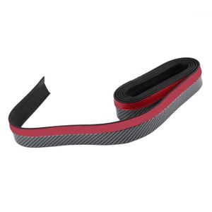 Sunsbell Universal Voiture Pare-Chocs Protectoer Voiture Avant l/èvre Spoilers 60mm Largeur Caoutchouc ext/érieur Pare-l/èvres Bande Bande Jupes lat/érales de Voiture 2,5 m