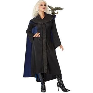 Déguisement viking femme (robe avec cape, ceinture, chauffe-bras, bandeau)  chez DeguizFetes.