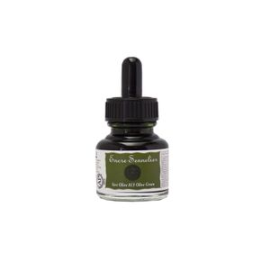 Encre De Couleur Lefranc Bourgeois - Nan-King 30ml - Vert - Indélébile - Pour Dessin/Calligraphie