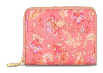 Porte-Monnaie - DOUBLE TREE - Irisé - Cuir Véritable - Format Court - Femme Dore - Bagagerie - Maroquinerie