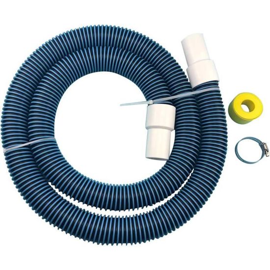 Glomora Tuyau De Rechange 3m + 4 Flotteurs D10 Pour Nettoyeur Piscine Polaris Vac Sweep D45