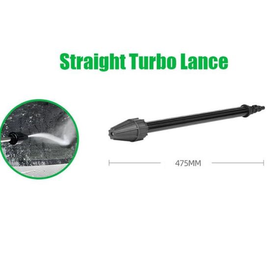 Buse Turbo En Acier Allié Pour Nettoyeur Haute Pression Lavor - Jet Rotatif Pour Saletés Tenaces