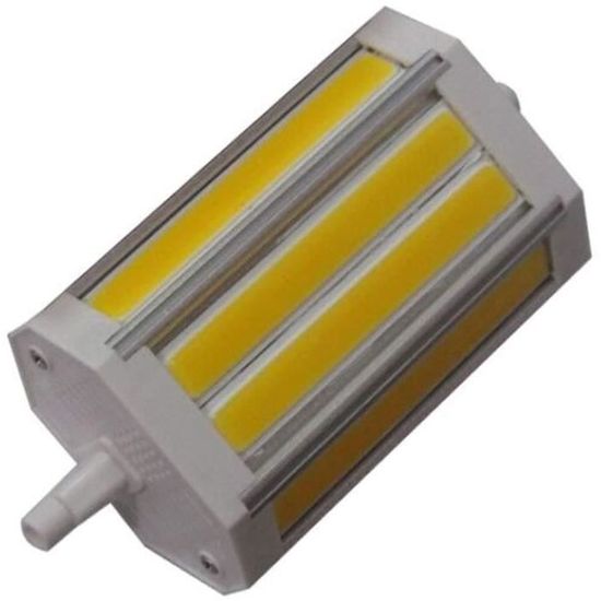 AMPOULE LED Ampoule LED R7S 118mm Dimmable 30W projecteur double extreacutemiteacute de type J Remplacement halogegravene Angle