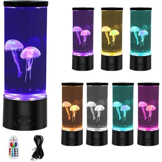Lampe veilleuse en bois baleine galaxy teal