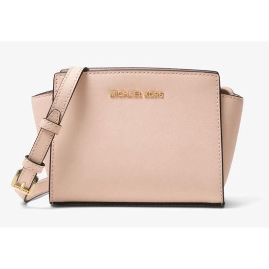 Mini sac Michael Kors bandouliere Selma rose clair Achat Vente