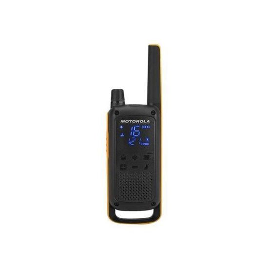 Motorola Talkabout T82 Extreme Quad Pack portable radio 2 bandes PMR 446 MHz 16 canaux noir, jaune (pack de 4)
