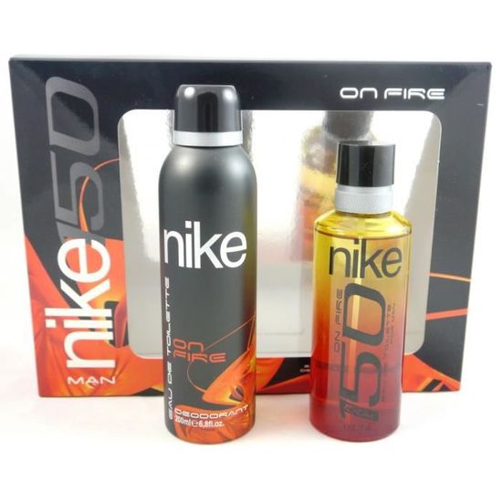 Moda Fundador Poner la mesa Dans la boîte: NIKE 150 ON FIRE Eau de toilette naturelle 150 ml. NIKE 150 ON FIRE Déodorant spray 200 ml. - Achat / Vente eau de toilette NIKE ON FIRE MAN EDT 150 VP + - Cdiscount Moda Fundador Poner la mesa Dans la boîte: NIKE 150 ON FIRE Eau de toilette naturelle 150 ml. NIKE 150 ON FIRE Déodorant spray 200 ml. - Achat / Vente eau de toilette NIKE ON FIRE MAN EDT 150 VP + - Cdiscount