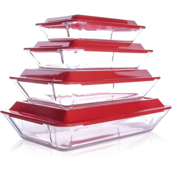 Borcam Plat à Four Rectangulaire En Verre 40cm X 27cm X 5 Cm Fiche Technique Et Prix Au Maroc