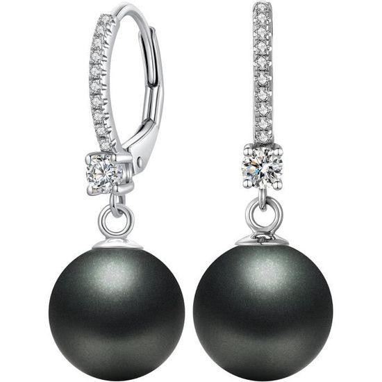 Boucles D'oreilles Créoles Perlées Avec Perles émaillées Et Strass - Occasion, Bon état, Multicolore