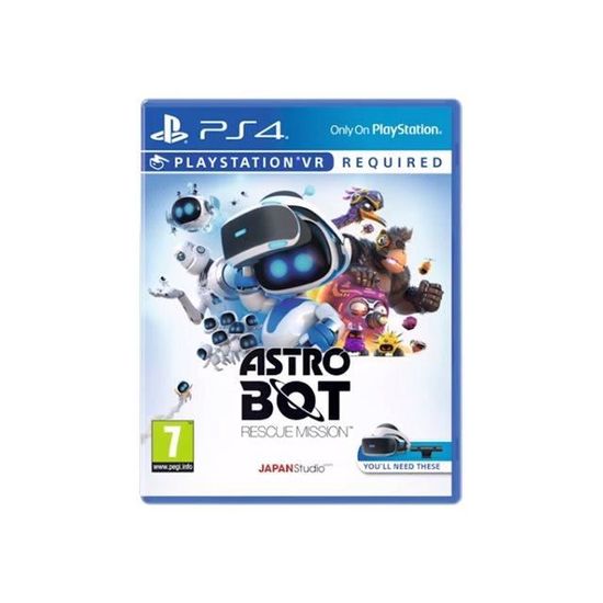 Jeu vidéo Sony Interactive Entertainment ASTRO BOT Rescue Mission PS4 VR 1 joueur