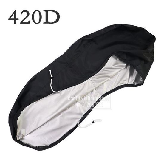 Protection Moteur Bateau Housse Moteur Hors-Bord GEBIN 420D - Protection Intempéries 40-50CV - Tissu Oxford PVC Couverture Hors-bord étanche Protection