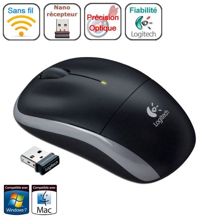 Logitech M180 RF sans fil Optique 1000 DPI Neuf - vue 3