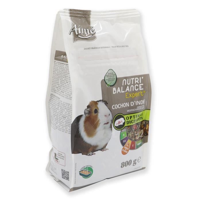AIME Nutri'balance Expert Mélange de granules - Pour cochon d'Inde - 800g